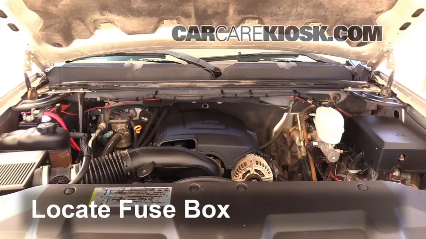 2008 Chevrolet Silverado 2500 HD LT 6.0L V8 Crew Cab Pickup (4 Door) Fuse (Engine)